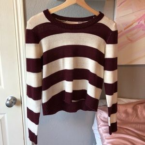 Crop top sweater